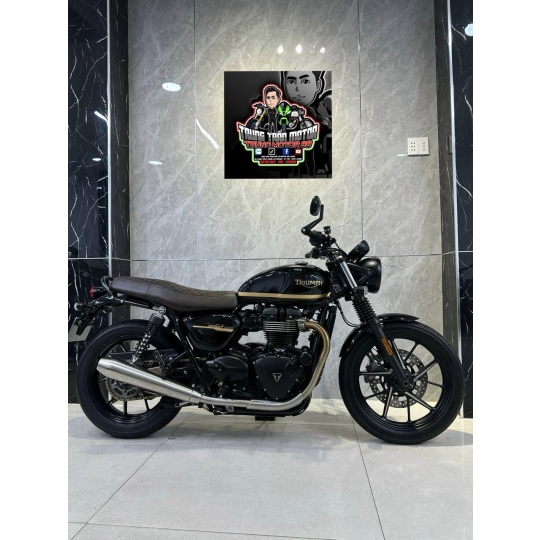 Triumph Street Twin 2020 BSSG  odo: 13k, đủ 2 chìa zin