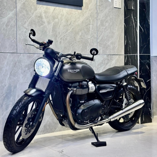 Triumph Street Twin Matt Iron Stone 2019 BSSG chính chủ